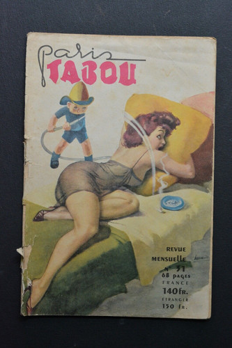 Paris tabou revue - paris, mensuelle