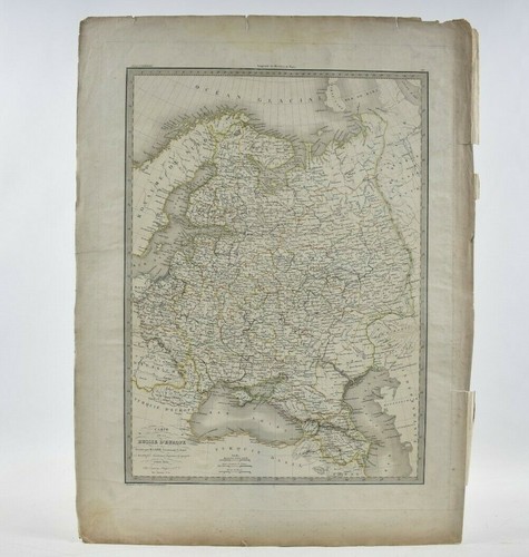 Gravure 1830 carte de - gravure,