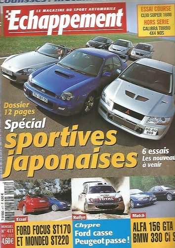 Echappement 417 special - n°417,