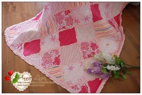 Annie pink patchwork - annie,