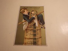 1890.enfant dans panier à