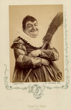 Harald Paetz, Theatre, Ulysses, Chilian vintage albumen printHarald Johan Ca