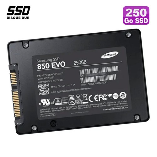 Ssd 250go samsung 850 - 850, evo
