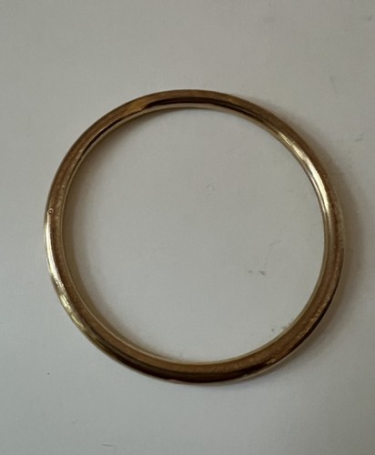 Jonc bracelet plein - , plaqué