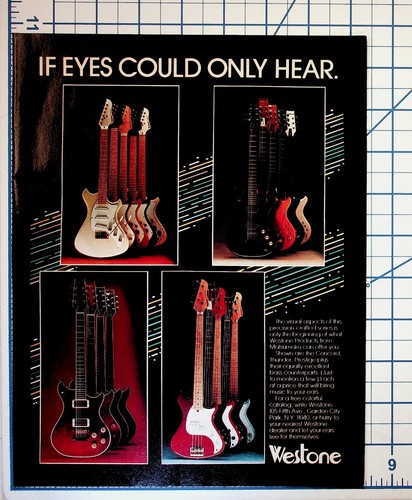 Westone guitars bass vintage - guitars,