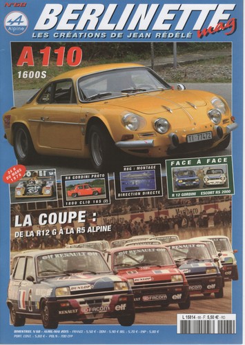 Berlinette mag r12 gordini - berlinette,
