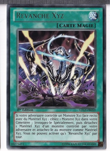 Revanche xyz 1ère édition - revanche,