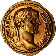 Dioclétien, Aureus, 284-294, Rome, Or, NGC, Ch VF★ 5/5-5/5, Calicó:4510