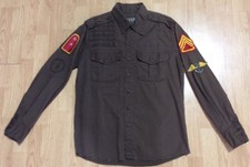 New Men's D-LUX Brown Shirt