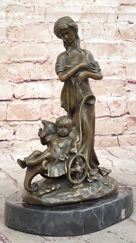 Sculpture bronze fait main - sculpture,