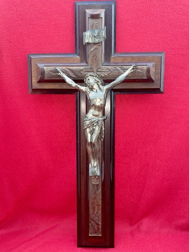 Crucifix signé bloch christ - signé,