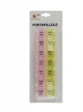 Pilulier Semaine Porte Pilules Quotidien 14 Compartiments pour 7 Jours Dfh