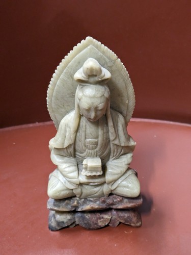 Bouddha pierre dure - pierre,