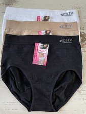 Lot De 3 Culottes Gainantes Taille Haute STV Taille XL (44/46)