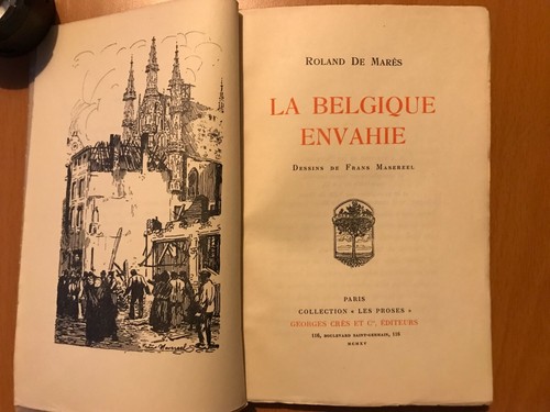 Belgique envahie roland - belgique,