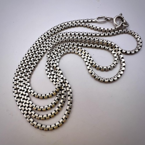 Collier chaîne argent - collier, en