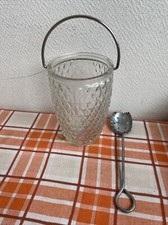 Ancien Pot A Glaçons En Verre