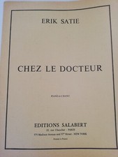 SATIE ERIK PARTITIONS CHEZ LE