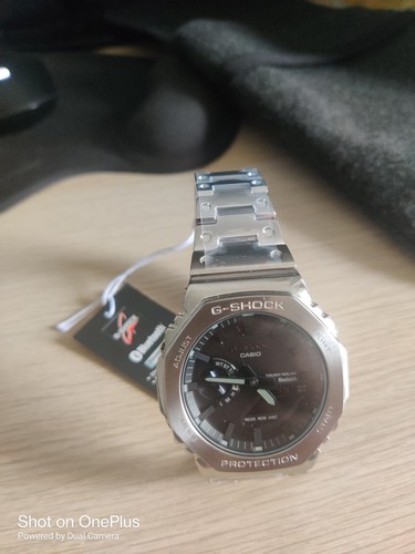 Montre casio shock acier - montre,