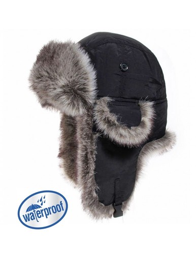 Chapka bonnet noir - , uni