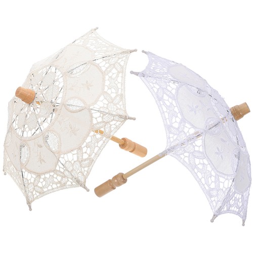 Mini parapluie dentelle - ,