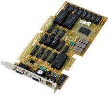 Carte Graphique OAK OTI 037C 256KB IDW37162002 ISA VGA DRAM