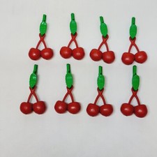 8 Poids A Nappe Vintage En Forme De Cerises ? 