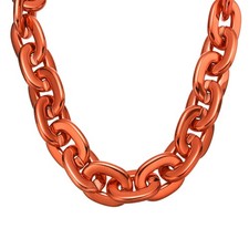 Collier chaîne en plastique