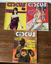 3x Revues BD CIRCUS Hors serie