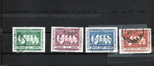 Congo belge timbres série - 4,