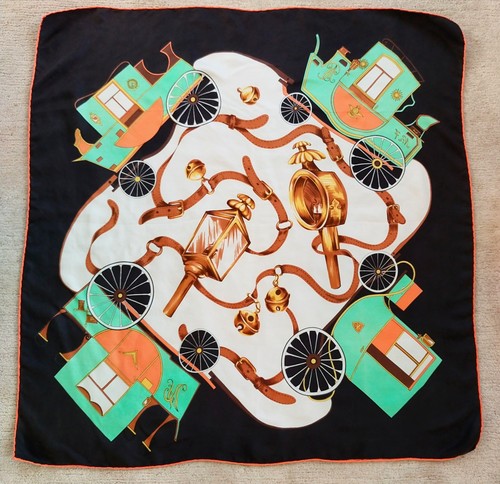 Foulard carré soie - soie, femme