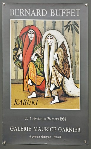 Bernard buffet 1988 poster - bernard,