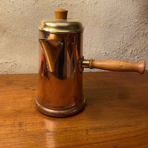 Chocolatière cuivre avec - cuivre,