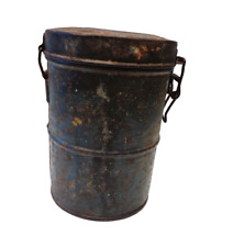 Etui, boîte de masque à gaz, Allemagne WW.1. VERDUN, YPRES.