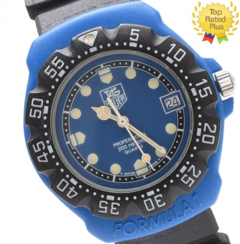 Montre quartz bleue - quartz, pour