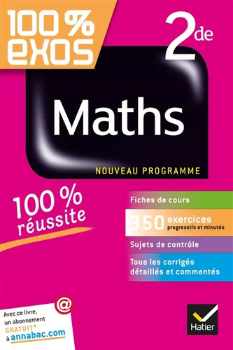 Maths 2de exercices - maths, résolus
