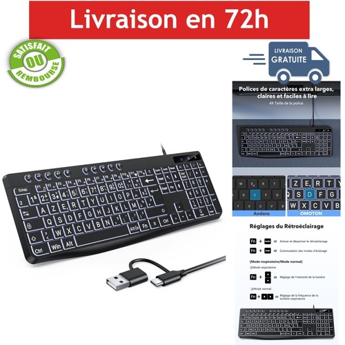 Clavier omoton azerty - clavier,