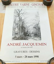 AFFICHE EXPOSITION ANDRE