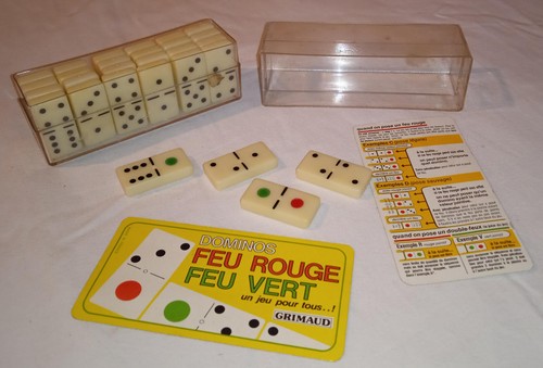 Tres rare jeux domino feu - de,