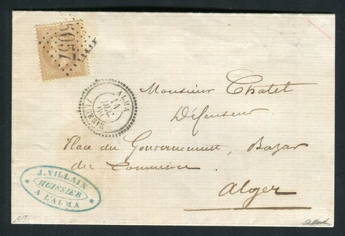 Superbe rare lettre de - &,