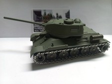 Solido 1/50, char T34/85 Russe canon long, WW2, Modèle Rare, Très bon État (10)