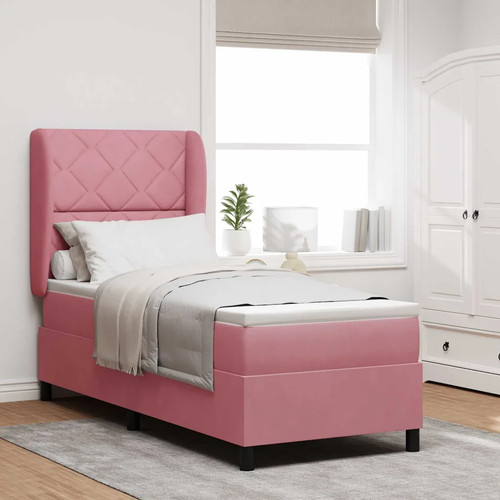 Lit ressorts avec matelas - lit,