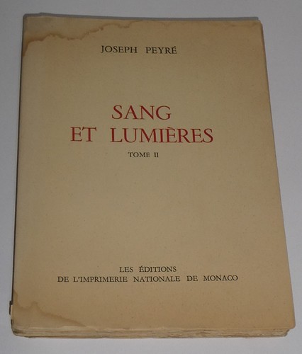 Joseph peyré prix goncourt - joseph,