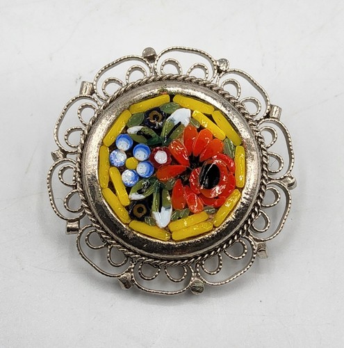 Bijou fantaisie broche métal