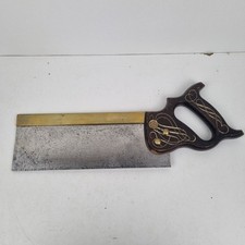 Scie à Dos, Tenon, Queue D'aronde, SANDVIK, LAME 29 CM, collection. 