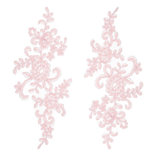 2pcs appliques dentelle fleur - dentelle,