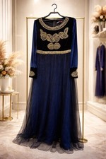 Robe velours traditionnelle - en,