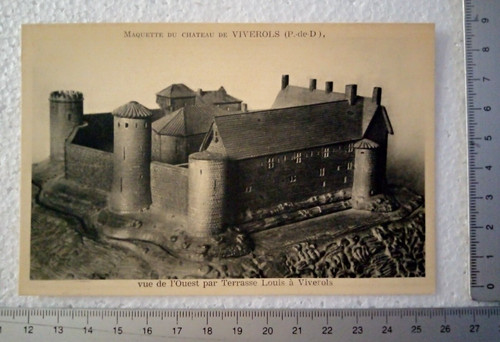 Carte postale cpa - maquette, du