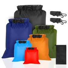 Sac Étanche Léger 6 Pièces, 1.5/2.5/3/3.5/5/8L Nautique Sac à Sec Imperméable...