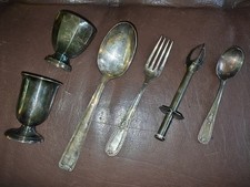 Ancien Couverts Métal